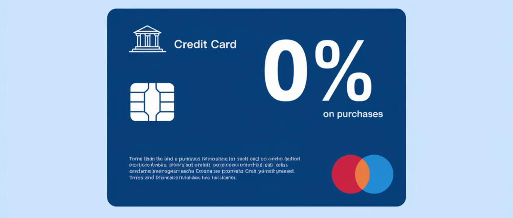 0 Interest on Purchases Credit Cards